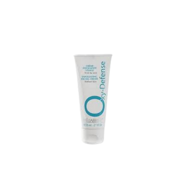 Héliabrine Crème Exfoliante Oxy-Defense de Visage 75 ml tube souple blanc avec bouchon clips