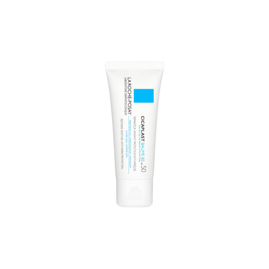 La Roche-Posay Cicaplast Baume B5 SPF 50 40ml, flacon souple blanc avec capuchon à vis