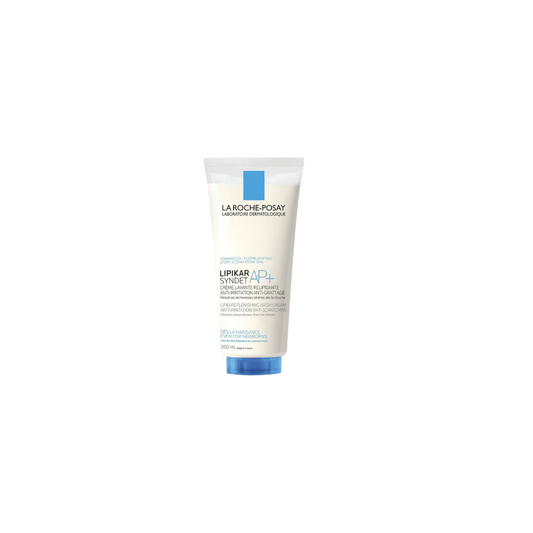 La Roche-Posay Lipikar Syndet AP+ tube blanc avec bouchon bleu