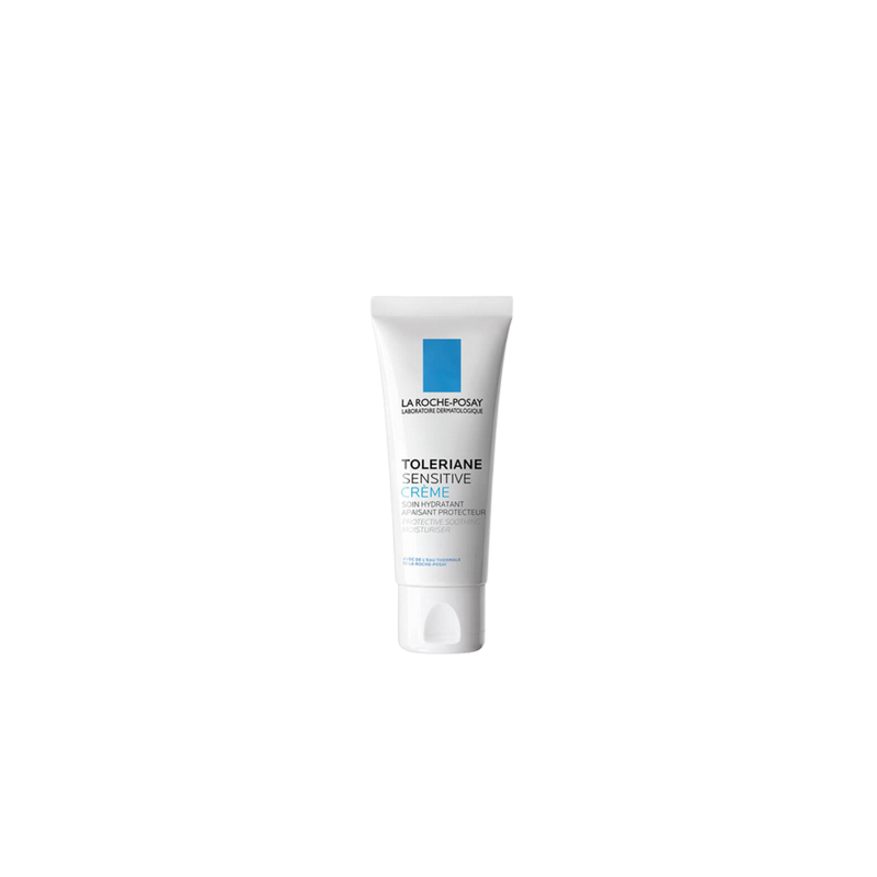 La Roche-Posay Toleriane Sensitive Crème Prébiotique 40ml tube blanc avec bouchon clips