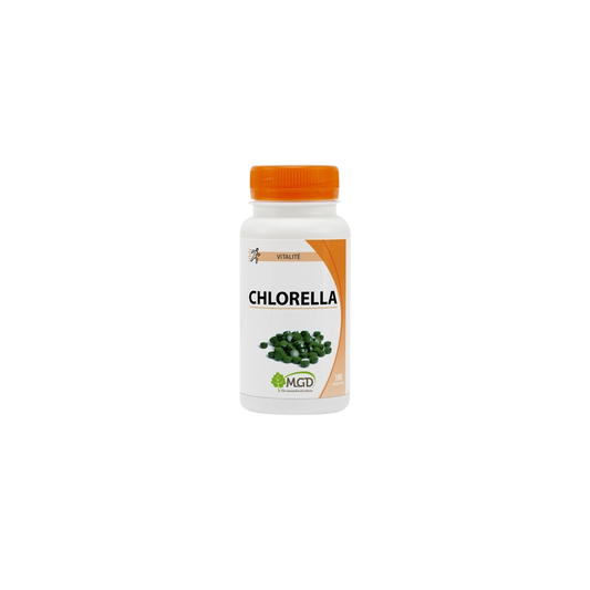 MGD Nature Chlorella flacon soule blanc avec bouchon vis