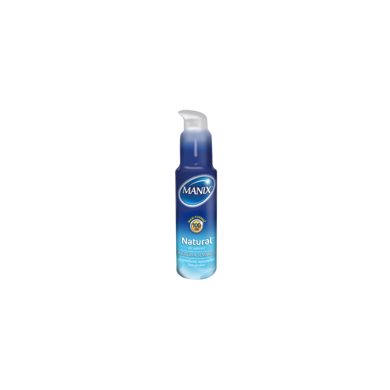 Manix Gel Natural 100ml flacon bleu avec bouchon facile