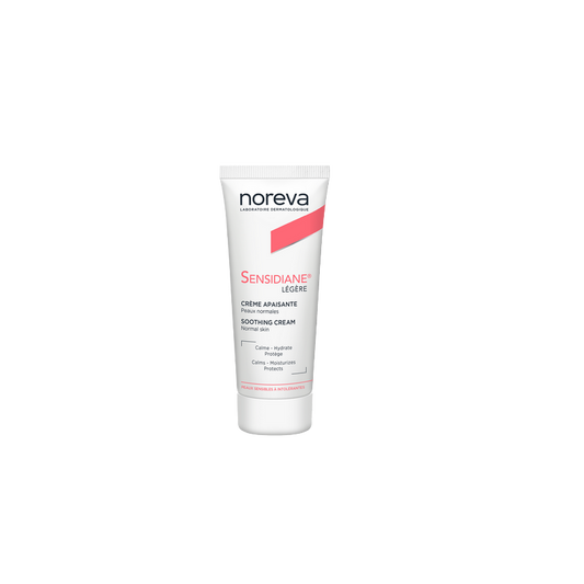 Noreva Sensidiane Légère Crème Apaisante 40ml tube blanc et rouge