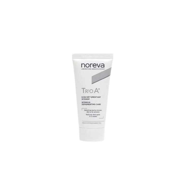 Noreva Trio A Soin Dépigmentant Intensif 30ml tube blanc et gris