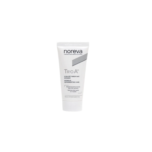 Noreva Trio A Soin Dépigmentant Intensif 30ml tube blanc et gris