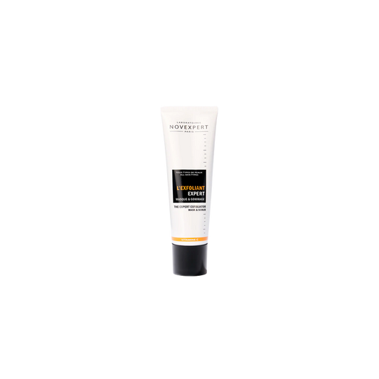 Novexpert L'Exfoliant Expert 50ml City tube blanc avec bouchon noir