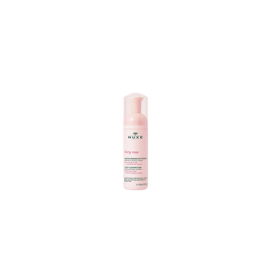 Nuxe Very Rose Mousse Aérienne Nettoyante 150ml petite bombe rose