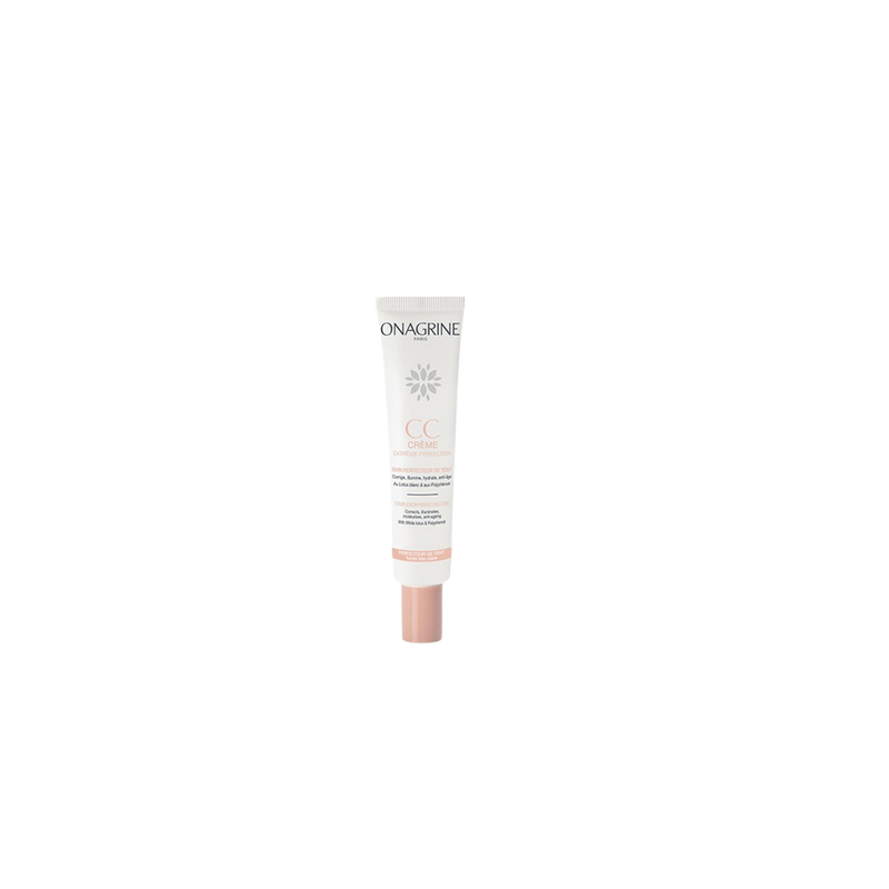 Onagrine CC Crème Extrême Perfection Claire 40ml tube souple blanc avec  bouchon vis