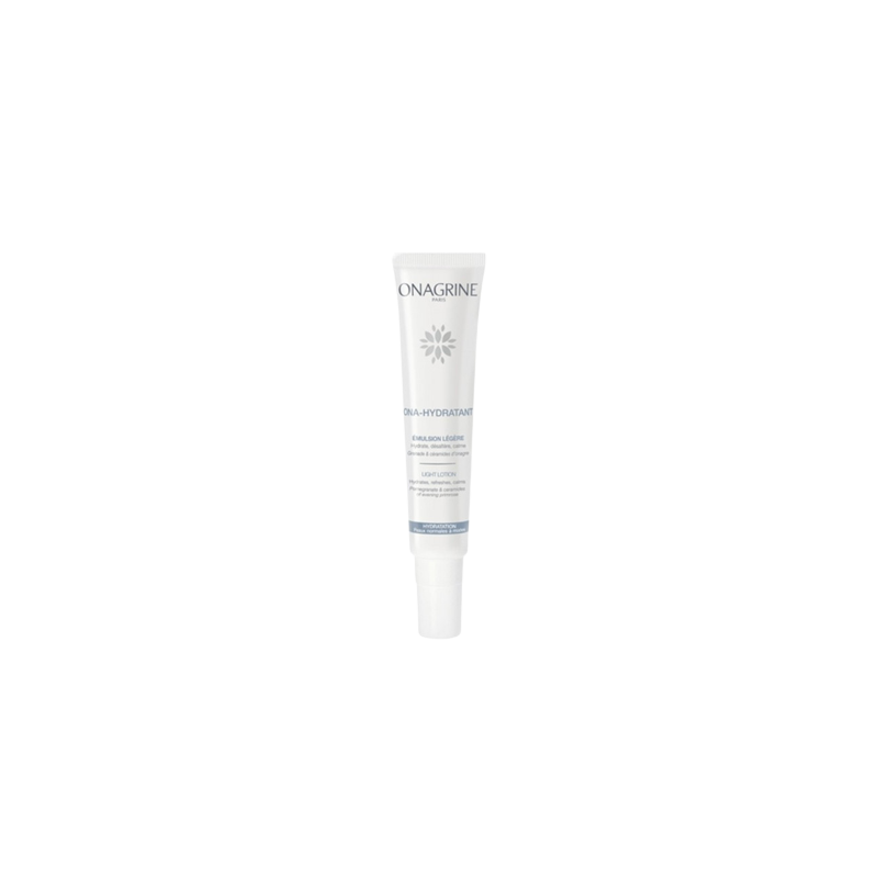 Onagrine Crème Hydratante Ona-Emulsion Légère 40ml tube blanc souple