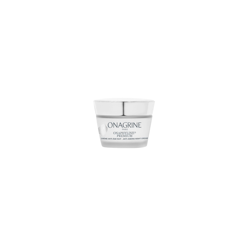 Onagrine Crème Nuit Onaphyline Anti-Age 50 ml pot transparent avec bouchon opaque