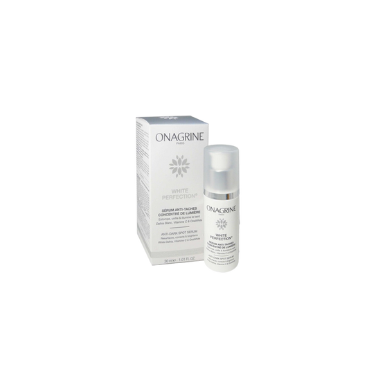 Onagrine Fluide White perfection Anti-taches SPF15 teinté 40ml flacon blanc