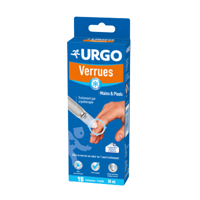 Urgo Verrues 15 Traitement par Cryothérapie Flacon de 38ml City Beauty