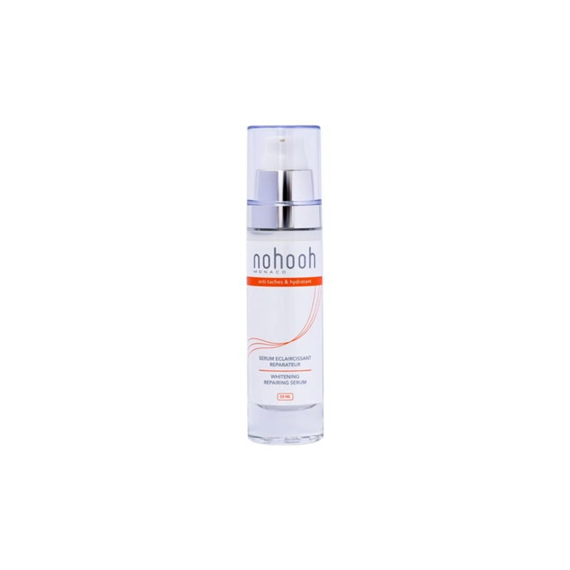 Nohooh Sérum Anti-Taches éclarissant 50ml flacon blanc avec bouchon chromé