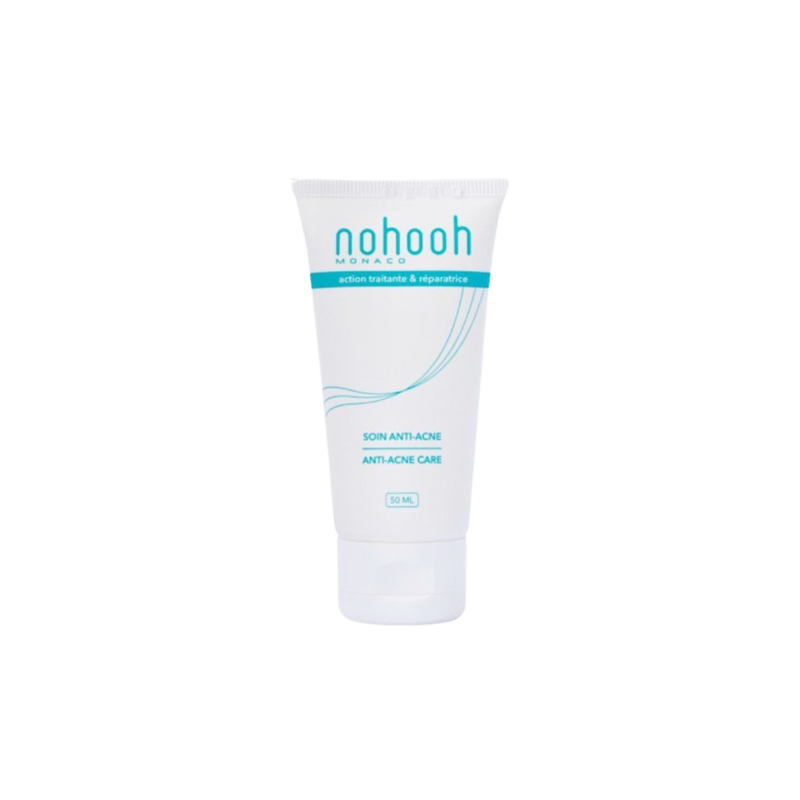 nohooh-soin-anti-acne-50-ml flacon souple blanc 